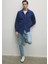 Marcus Premium Blue Puslu Açık Mavi Jean PANTOLON0035186532 1
