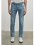 Marcus Premium Blue Puslu Açık Mavi Jean PANTOLON0035186532 3