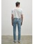 Marcus Premium Blue Puslu Açık Mavi Jean PANTOLON0035186532 4
