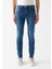 Erkek Leo Mavi 90S Tokk Jean Pantolon 0076233453 3