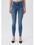 Kadın Serenay Gölgeli Mavi Gold Shape Jean Pantolon 100980-82194 4