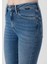 Kadın Serenay Gölgeli Mavi Gold Shape Jean Pantolon 100980-82194 7