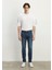 Jake Mavi Pro Gölgeli Indigo Mavi Jean Pantolon 0042286536 2