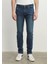 Jake Mavi Pro Gölgeli Indigo Mavi Jean Pantolon 0042286536 3