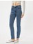 5WAL40021MD Mıd Orta Indıgo Kadın Pamuk Denim Pantolon 3