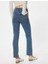 5WAL40021MD Mıd Orta Indıgo Kadın Pamuk Denim Pantolon 4