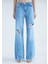 Kadın Malibu Açık Mavi Yırtıklı Street Jean Pantolon 1010152-83664 3