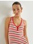x Sibil Çetinkaya - Mini Halter Yaka Elbise Düğme Detaylı Slim Fit 1