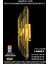 merdiven gold Duvar Pilli Aplik Aydınlatma Merdiven Altın LED Duvar Lambası Gold 1