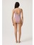 Bordo-Beyaz Çizgili U Yaka Spor Mayo Sporty One Piece 5