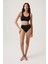 Siyah Yüksek Bel Bikini Altı Sporty Bottom 5