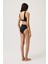 Siyah Yüksek Bel Bikini Altı Sporty Bottom 6