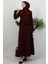 Belden Fırfırlı Takım Bordo 1