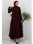 Belden Fırfırlı Takım Bordo 4