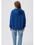 Mavi Logo Baskılı Kapüşonlu Lacivert Sweatshirt 1600361-82625 16