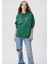 Mavi Logo Baskılı Kapüşonlu Yeşil Sweatshirt 1600361-71892 12