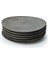 Mat Toprak Stella Pasta Tabağı 23 cm 6 Adet 20572 7