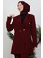 Blazer Ceket Takım Bordo 5