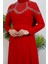 Nisan Taşlı Elbise Kırmızı 3