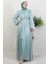 Matem Tesettür Elbise Mint 1