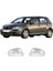 Volkswagen Golf 5 Uyumlu 2004-2007 Ayna Kapağı 2 Parça Paslanmaz Çelik 2