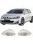Volkswagen Golf 7 Uyumlu 2013-2020 Krom Ayna Kapağı 2 Parça Paslanmaz Çelik 2