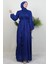Matem Tesettür Elbise Gece Mavi 1