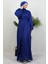 Matem Tesettür Elbise Gece Mavi 2