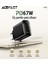 67W PD 2X USB-C + USB-A 3 Port Hızlı Şarj Aleti Isı Düşüren GaN Destekli Akım Korumalı Güç Adaptörü iPhone & Android & iPad & MacBook Type-C - A108 (Acefast Türkiye Garantili) 7