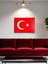 Türk Bayrağı Mdf Duvar Tablosu 51X71 cm - 18MM Kalınlık - Ahşap 1