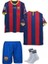 #barcelona. 2011 Retro #isimisiz Çocuk Forması 3lü Set 2
