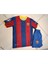Barcelona Neymar 11 Kırmızı Mavi Çocuk Forma 2 Li Set . Forma+Şort 2