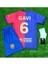 #6 Gavi 2024/25 #barcelona. Iç Saha Parçalı Çocuk Forması 3lü Set 1