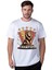 5 Yıldız ve Aslan Baskılı Likralı %100 Pamuk T-Shirt 1