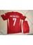 Türkiye Kerem Aktürkoğlu Kırmızı 2 Li Çocuk Futbol Forma. Şort+Forma 1