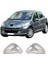 Peugeot 207 Uyumlu 2006-2012 Krom Ayna Kapağı 2 Parça Paslanmaz Çelik 2