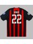 Jersey Ac Milan #22 Kaka Leite 2008-09 Uefa Cup Futbol Forması 2