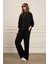 Kadın Pantolonlu Takım Siyah 1