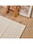Iskandinav Rune White 100X300 cm Salon Mutfak Halısı Yolluk 3