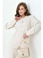 Kadın Kol Detaylı Ikili Takım Ekru 3