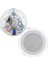 18 cm 6 Watt Beyaz Trafolu Metal Kasa Alçıpan Hoparlör (Delik Çapı 15 Cm) 2