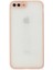 Apple iPhone 7 Plus Kılıf Montreal Silikon Kapak - Pembe 1