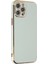 Apple iPhone 12 Pro Kılıf Volet Silikon - Açık Yeşil 1
