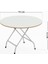 Beyaz Katlanır Masa ve 4 Sandalye Seti, Şık ve Pratik Kullanım Için Ideal 7