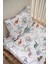 Collection Organik Bebek Lastikli Çarşaf (70X110+15) Dinazor 2