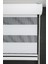 Beyaz DPZ5000 Serisi (Dpz 5010) Metal Kasa Geniş Pliseli Zebra Perde 3
