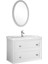 Miro 100 cm Mat Beyaz Banyo Dolabı Takımı 610100200141 1