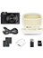 G7X Mark Iıı / Sony Zv-1 / RX100 Vıı Uyumlu Kompakt Dijital Kamera Kılıfı – Su Geçirmez, Darbeye Dayanıklı, Askılı Saklama Çantası (Beyaz) 2