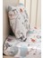 Collection Organik Bebek Lastikli Çarşaf 100X200+20) Dinazor 3