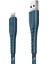 iPad iPhone C89 Nyloflex 1.5m 3A USB To Lightning Hızlı Şarj Kablosu 2